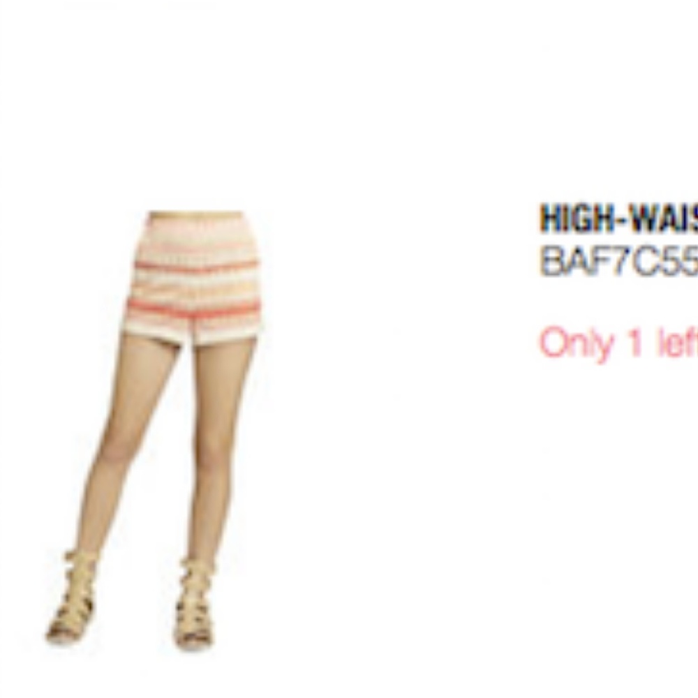 BCBGeneration High-Waisted Short